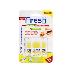 Fresh More Lemon Mouth Freshener Strips - 72 Strips