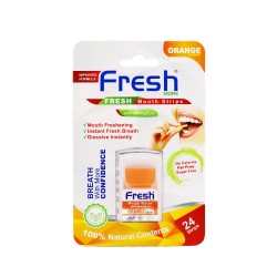 Fresh More Orange Mouth Freshener Strips - 24 Strips