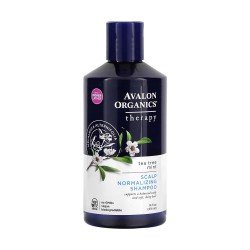 Avalon Organics Therapy Tea Tree Mint Scalp Normalizing Shampoo 414 ml