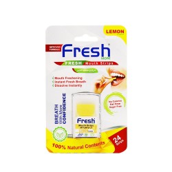 Fresh More Lemon Mouth Freshener Strips - 24 Strips
