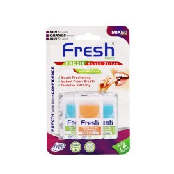 Fresh More Mint & orange Mouth Freshener Strips - 72 Strips