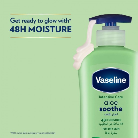 Vaseline Intensive Care Aloe Soothe Body Lotion, 400ml