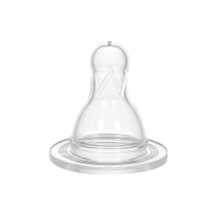 Wee Baby - Classic Nipple - Silicone - Transparent (0-6 Months)