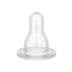 Wee Baby - Classic Nipple - Silicone - Transparent (18+ Month)