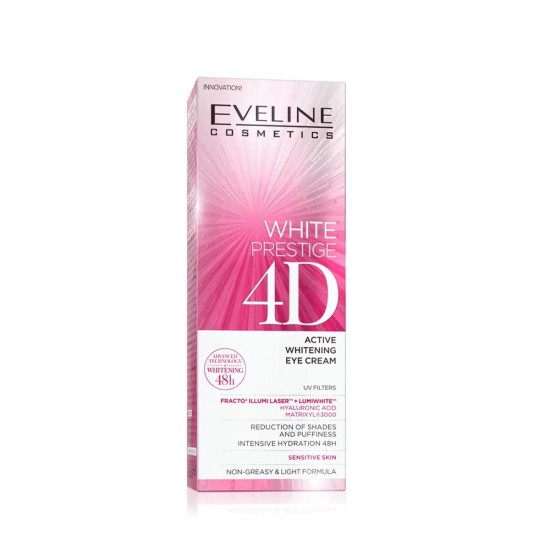 Eveline Prestige 4D Eye White Cream - 20 ml