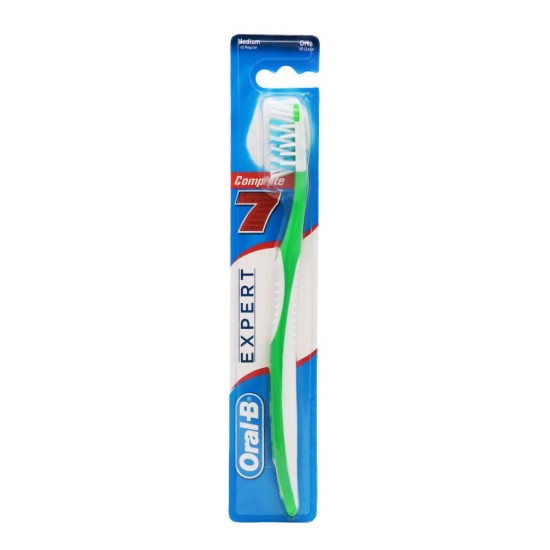 Oral-B Complete 7 Expert Medium Toothbrush - Green