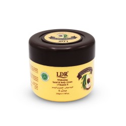 LDR Whitening Hand & Body Cream with Avocado Oil & Shea Butter - 225 gm