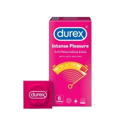 Durex Intense Pleasure Condom - 6 Condoms