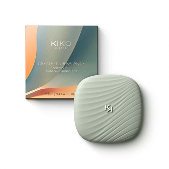 KIKO Milano Soft Touch Compact Foundation 06 Cocoa 9.5 Gm