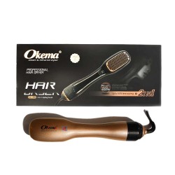 Okema 2 in 1 Styling Brush Professional Hair Dryer - OK-715 
