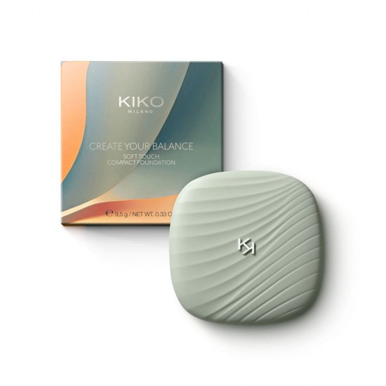 KIKO Milano Soft Touch Compact Foundation 04 Almond 9.5 Gm