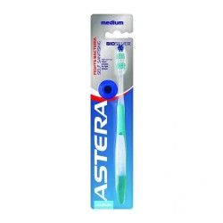 Astra Bio Silver Toothbrush Medium - Green