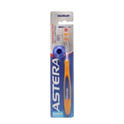Astra Bio Silver Toothbrush Medium - Orange