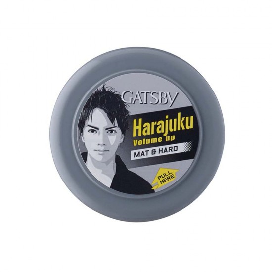 Gatsby Harajuku Volume Up Mat & Hard Styling Wax 75 Gm