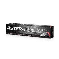 Astera Microgranules & Activated Charcoal Gel Toothpaste - 75ml