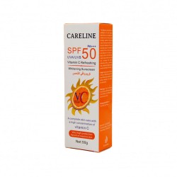 Careline Vitamin C Refreshing Whitening Sunscreen SPF 50- 50 Gm