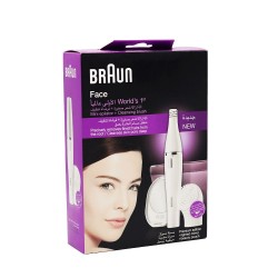 Braun Facial Epilator + Pore Cleansing Brush - Face 830