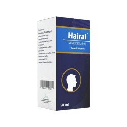 Hairal Minoxidil (5%) Topical Solution 50 Ml