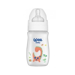 Wee Baby Classic Baby Bottle - White 250 ml