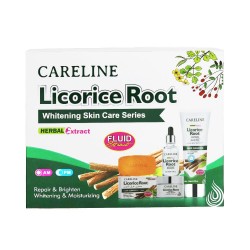 Careline Licorice Root Whitening Skin Care Set- 4 Pcs