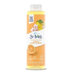 St. Ives Body Wash with Citrus and Cherry Blossom Extract - 650 ml
