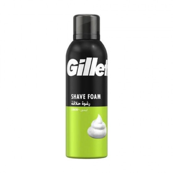 Gillette Shaving Foam Lemon - 200 ml