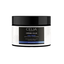 Celia Cosmetics Blue Indigo Body & Face Scrub Mask 500 Ml