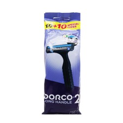 Dorco men's shaver (10+10) special offer