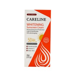 Careline Whitening Sunscreen Cream SPF 50 - 80 Gm
