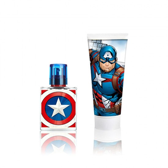 Captain America Children's Set (Eau de Toilette 30ml + Shower Gel 70ml)