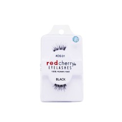 Red Cherry Natural Eyelashes Black DS 01