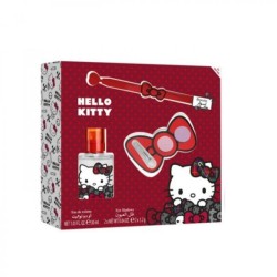 Hello Kitty Children's Set (Eau de Toilette 30ml + Lipgloss & Eyeshadow)