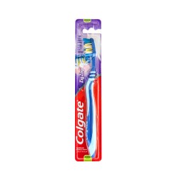 كولجيت - فرشاة أسنان مرنة متعرج متوسط - أزرق