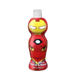 Air-Val Avengers Iron Man Shampoo + Shower Gel for Kids - 400 ml