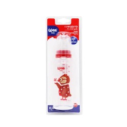 Wee Baby Baby Feeding Bottle - 250 mlClassic C852, red color