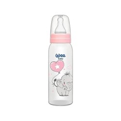 Wee Baby Baby Feeding Bottle - 250 ml Classic C852, Pink color
