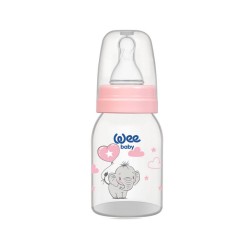 Wee Baby Baby Feeding Bottle - 125 ml Classic C851, Pink color