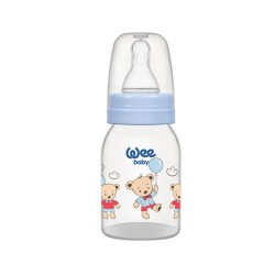 Wee Baby Baby Feeding Bottle - 125 ml Classic C851,blue color