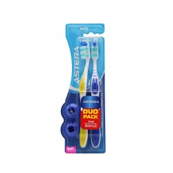 Astera Time Indicating Bristles Duo Pack Soft Toothbrush