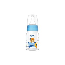Wee Baby Glass Bottle - 125ml Classic C877,blue color