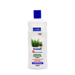 Lina Rose Whitening Hand and Body Lotion with Rosemary - 400 ml