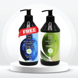 Hi Milano Olive Oil Shampoo with Blueberry Shower Gel Free- 500+500 ml