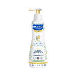 Mustela Nourishing Cleansing Gel With Cold Cream For Hair And Body 300 Ml