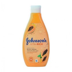 Johnson's Vita Rich Body Wash Softness with Papaya Extract- 400 ml