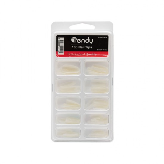 Trendy Nail Kit 100 Pieces White A100/TR-15
