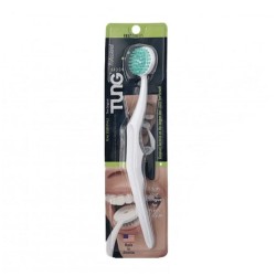 Tung Cleaning Brush - White green colour