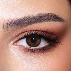 Bella Cosmetic Contact Lenses - Contour Hazel