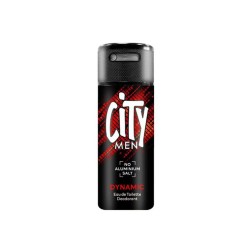 City Man Dynamic Deodorant Spray for Men - 150 ml