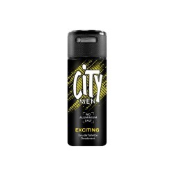 City Man Exciting Deodorant Spray for Men - 150 ml