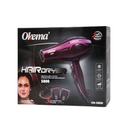 Okema hair dryer model OK-5800